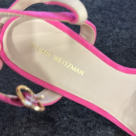 NEW Stuart Weitzman Dancer Twistie 100 Suede Sandal